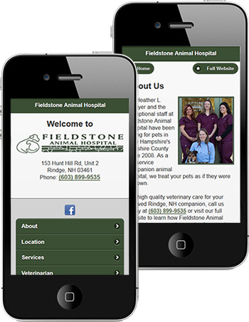 mobile sites for vets